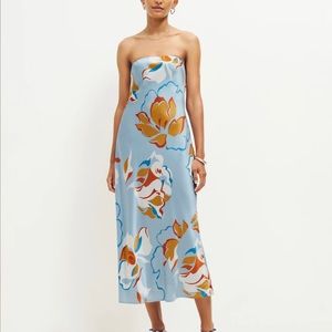 Reformation Joana Silk Dress